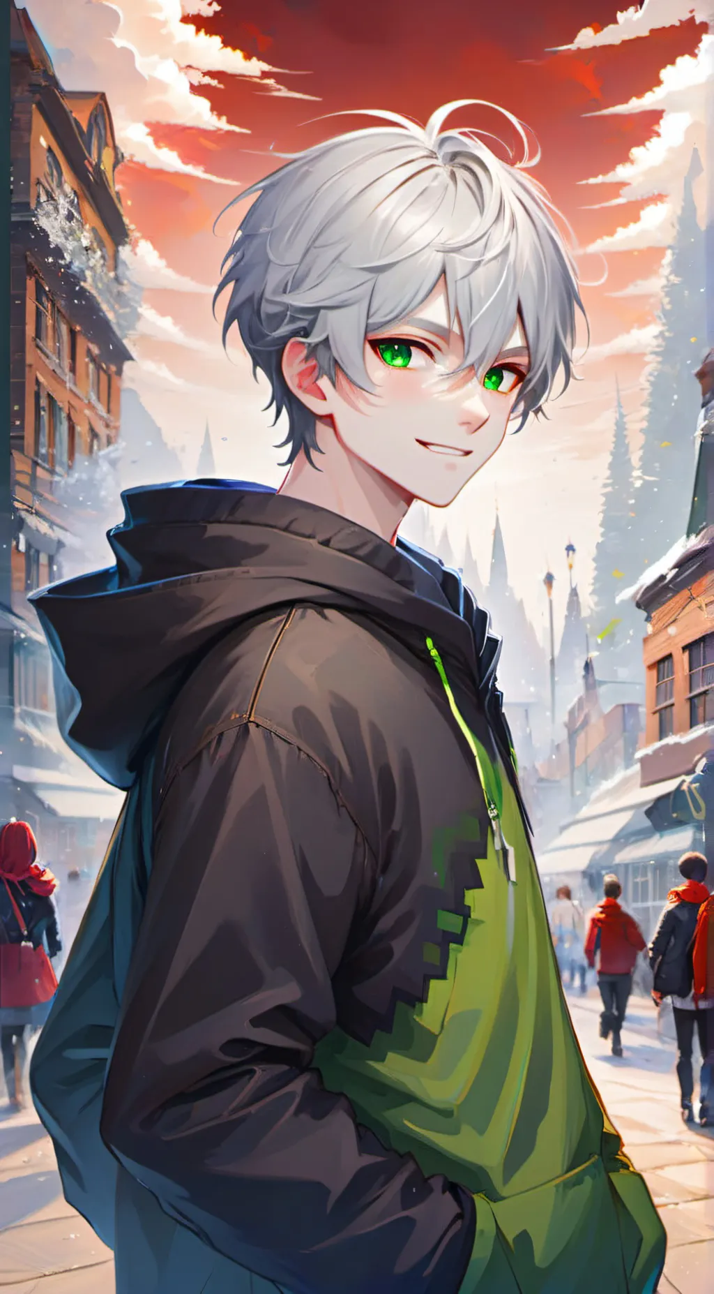 ai character: Damian background