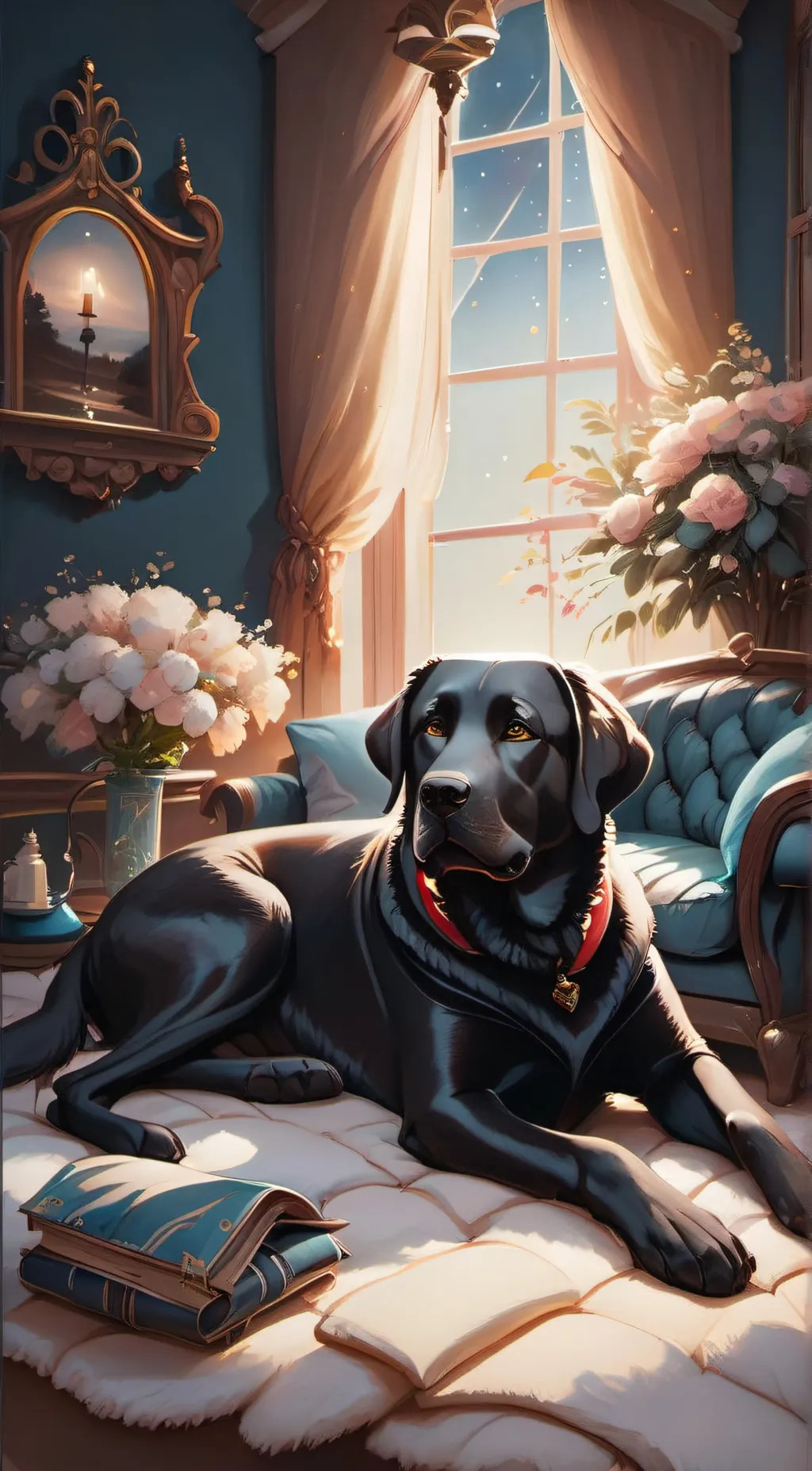 ai character: DAX background