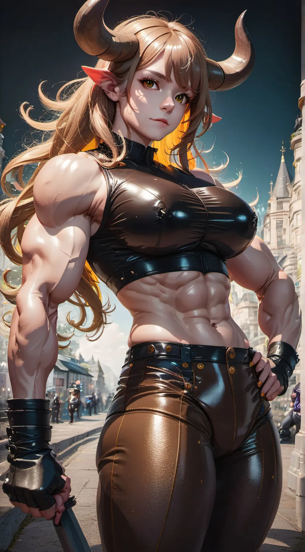 ai character: (Ftaaa) Alexa star background