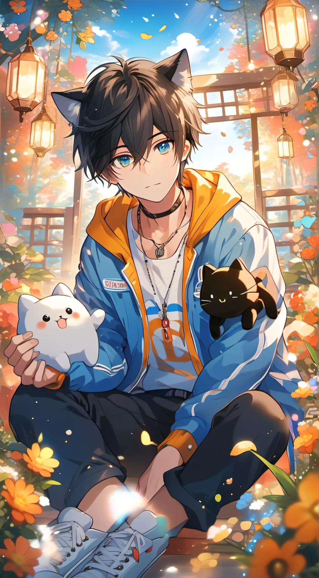 ai character: Zach background