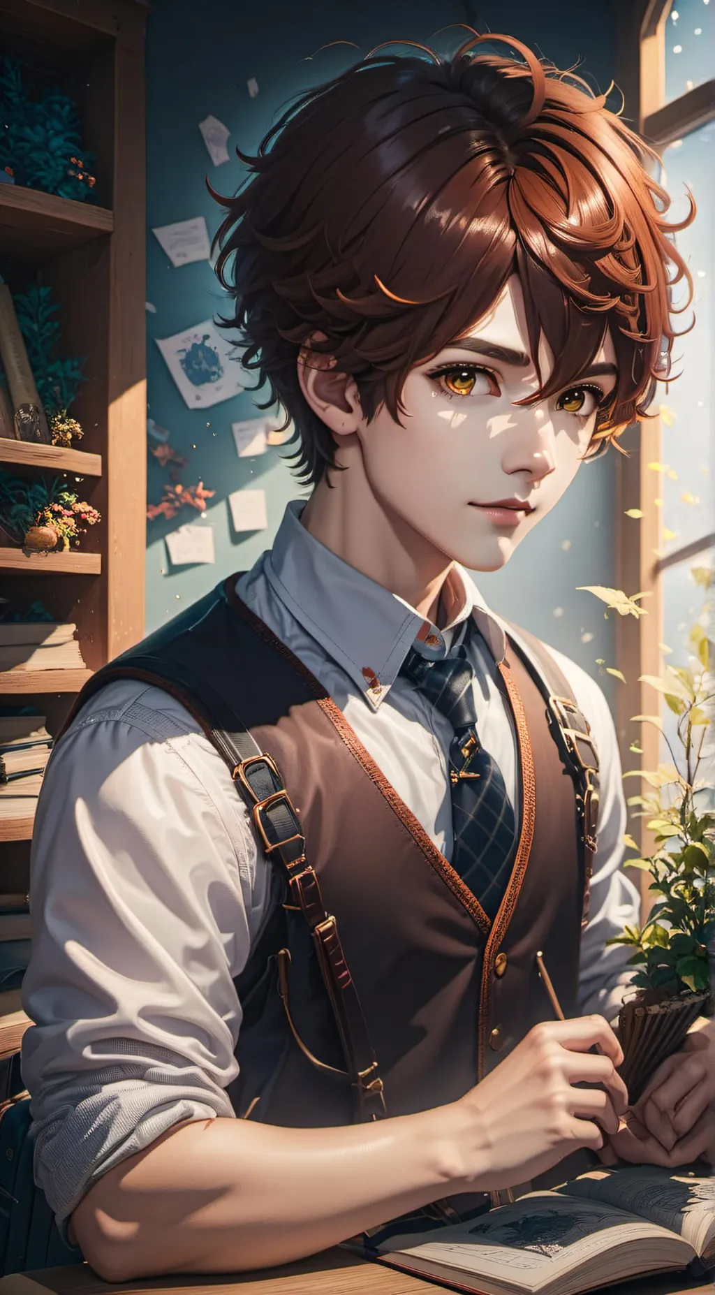 ai character: Isaac background