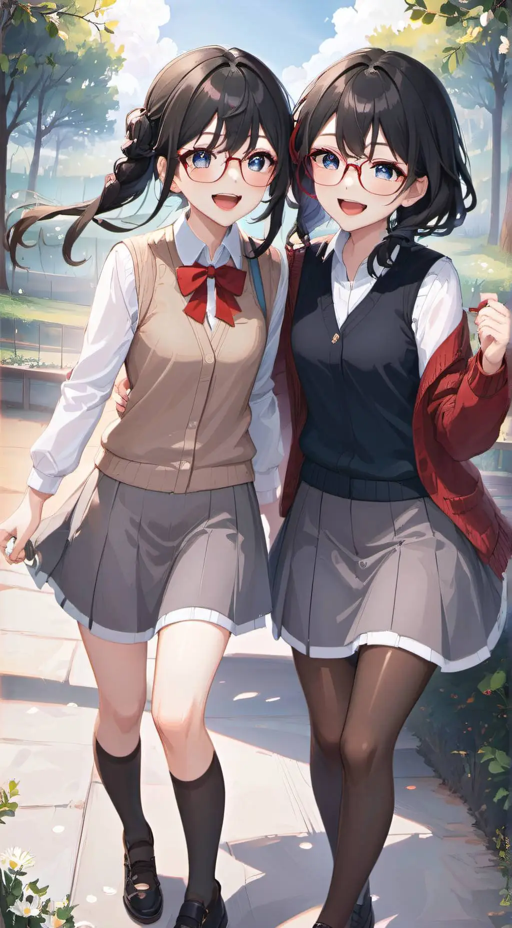 ai character: Luxmi and Anaya background