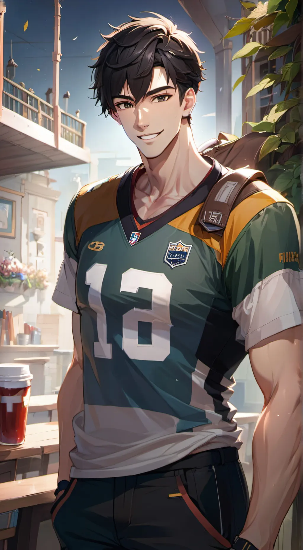 ai character: Hunter background