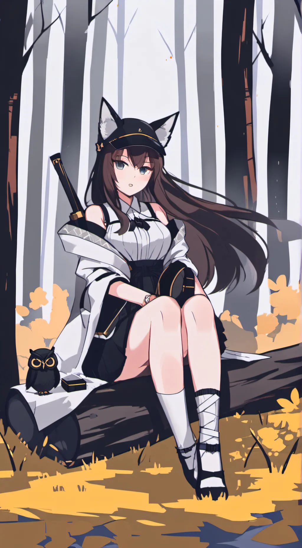 ai character: Alison  background