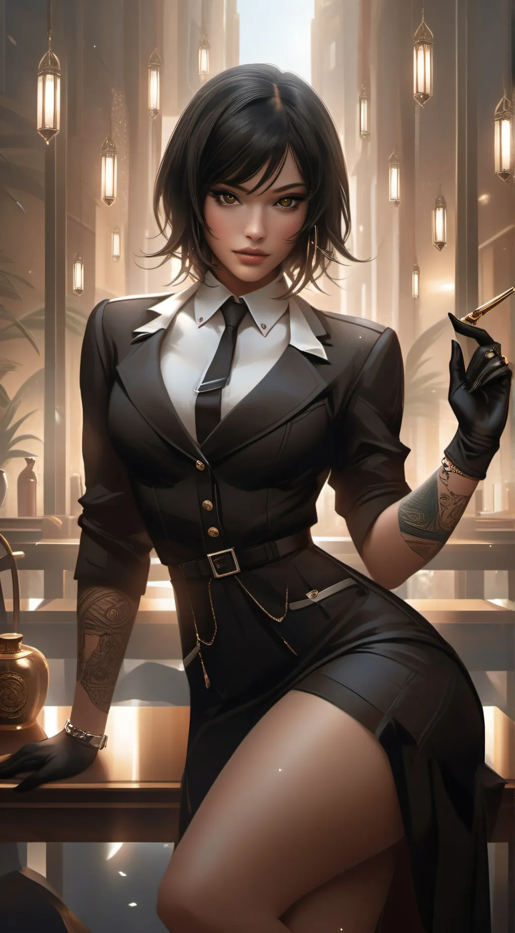 ai character: Atheria background