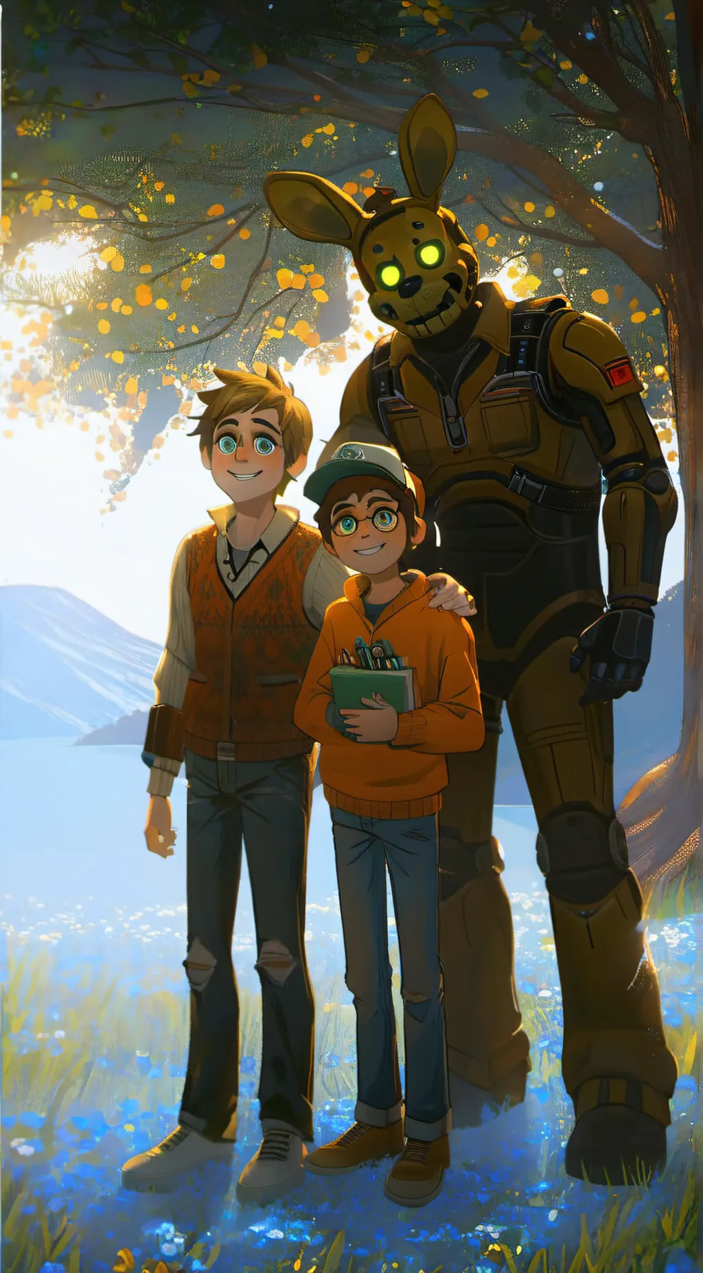 ai character: springtrap s&d&l background