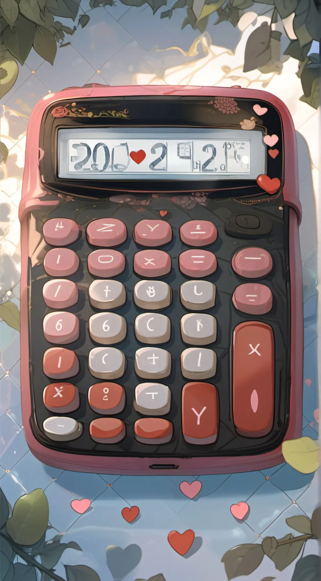 ai character: Love Calculator background