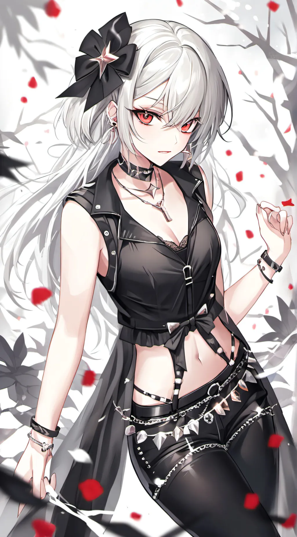 ai character: kikimora background