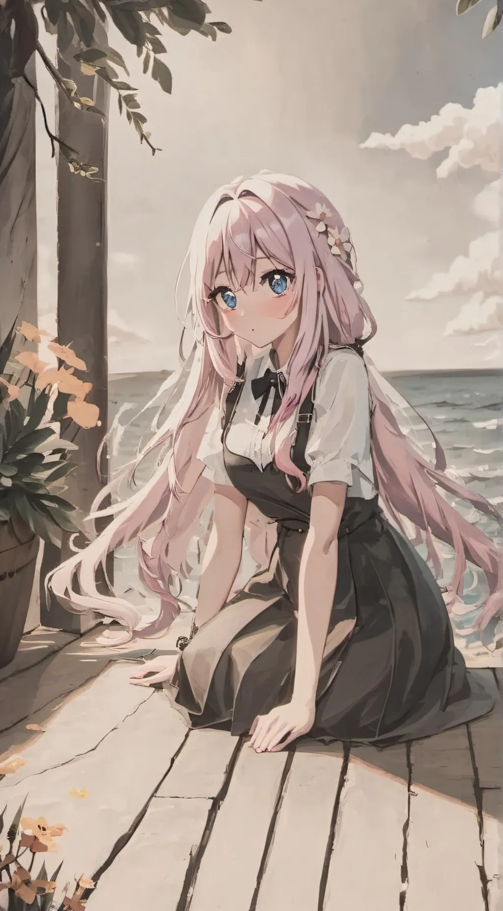 ai character: Amiya background