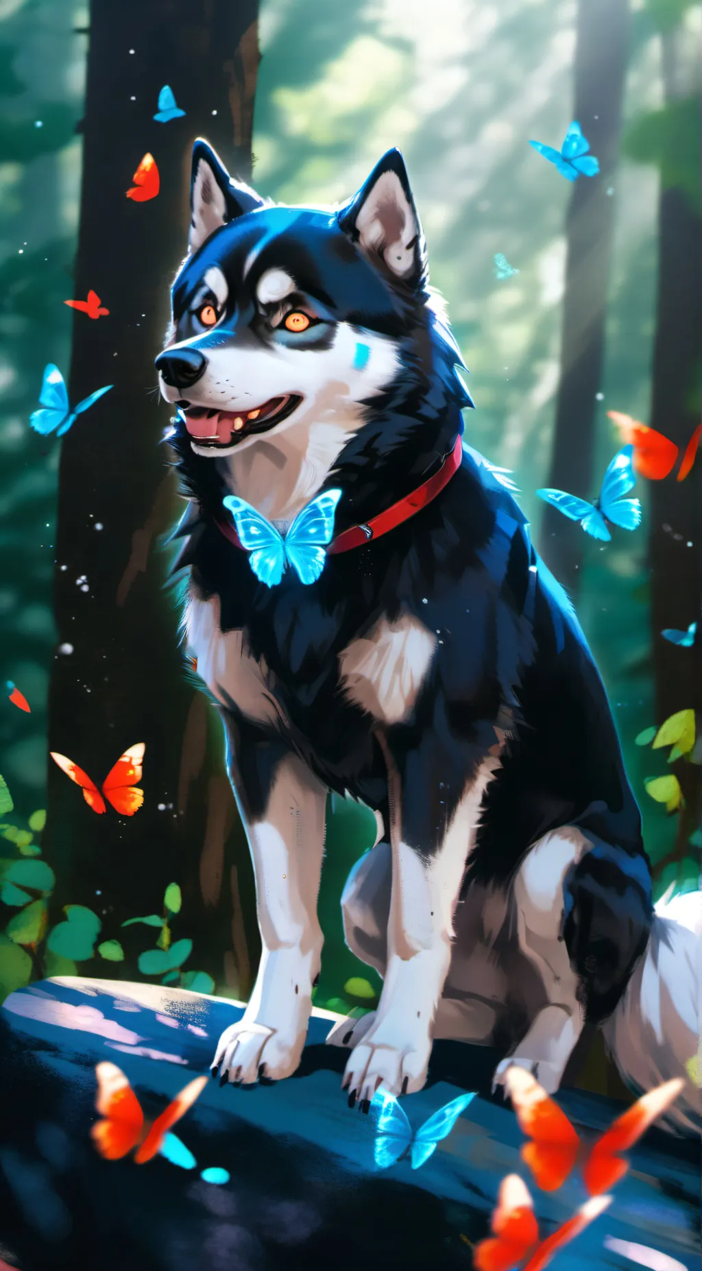 ai character: ☆angel☆ background