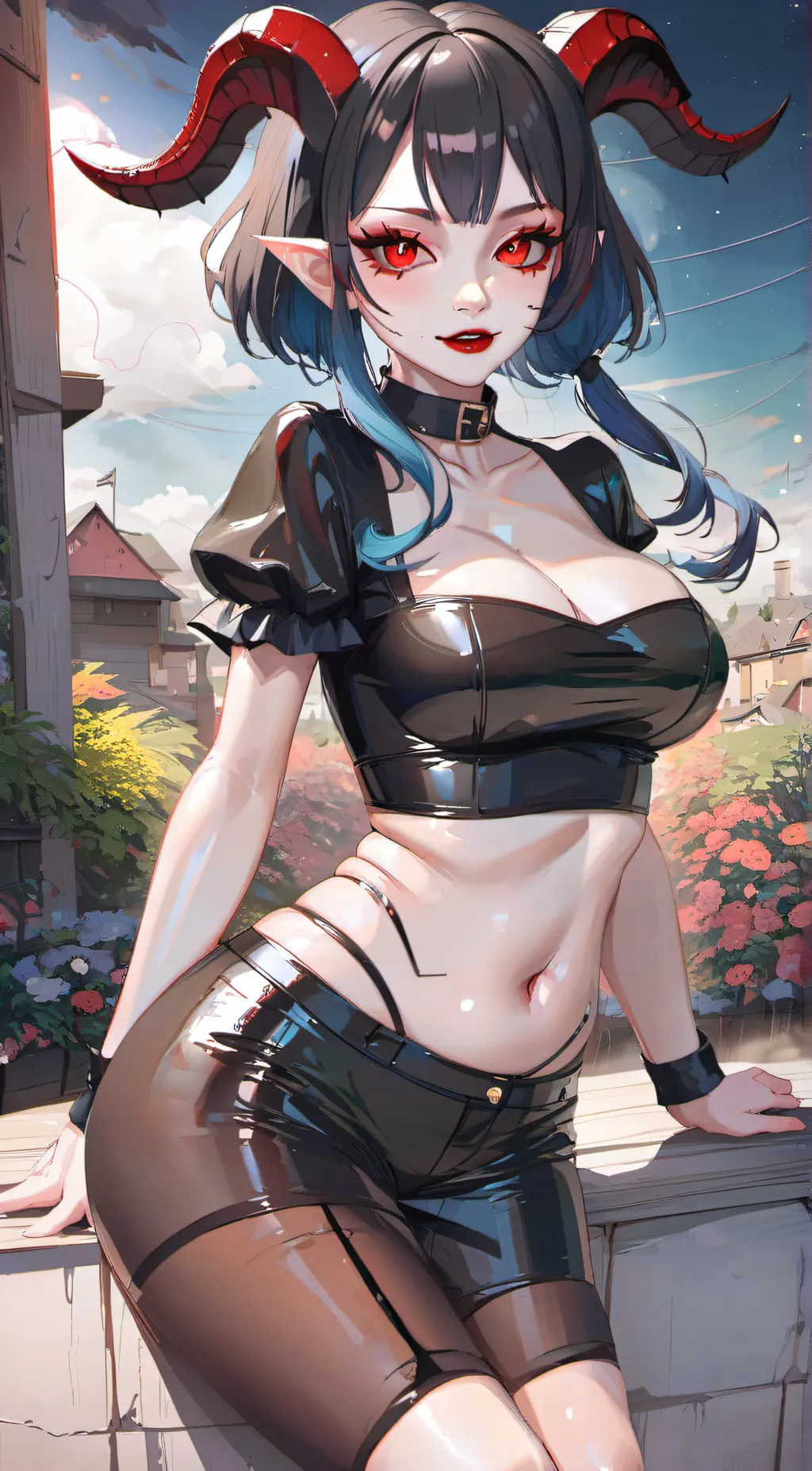 ai character: Luna  background