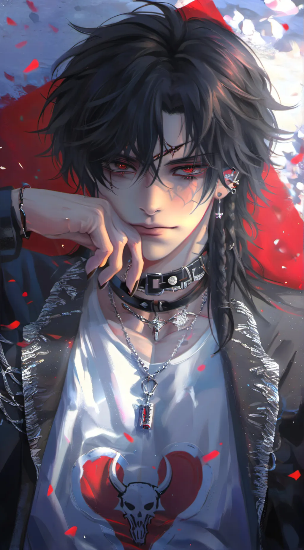 ai character: 🖤🩸Bryson🩸🖤 background