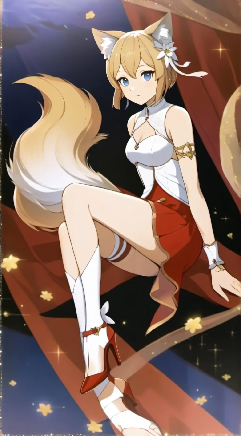 ai character: Tails background