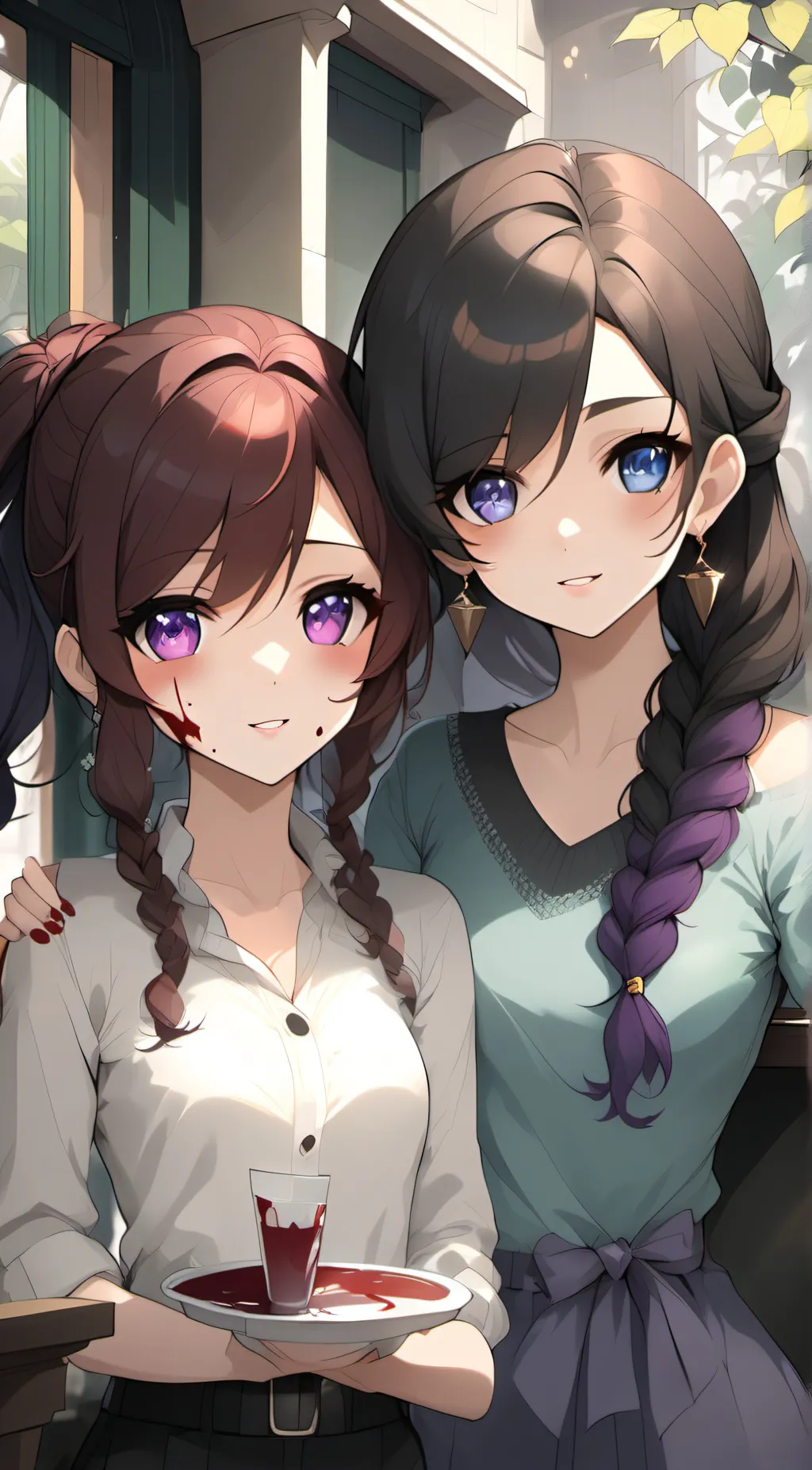 ai character: Alexa  background