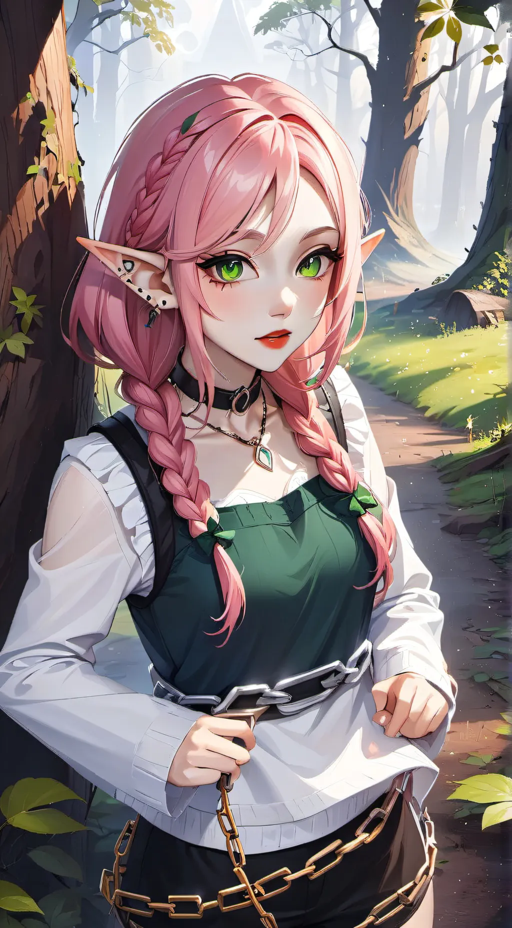 ai character: Grace background