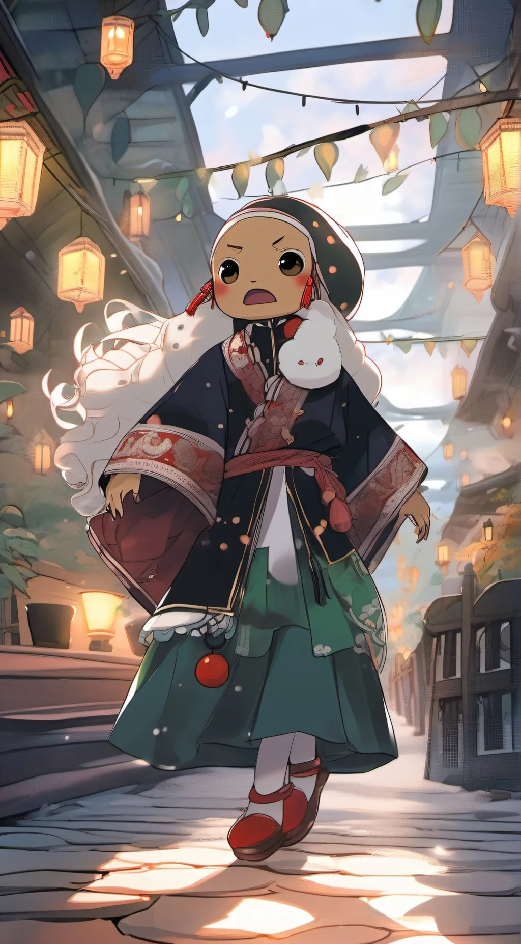 ai character: pomni background