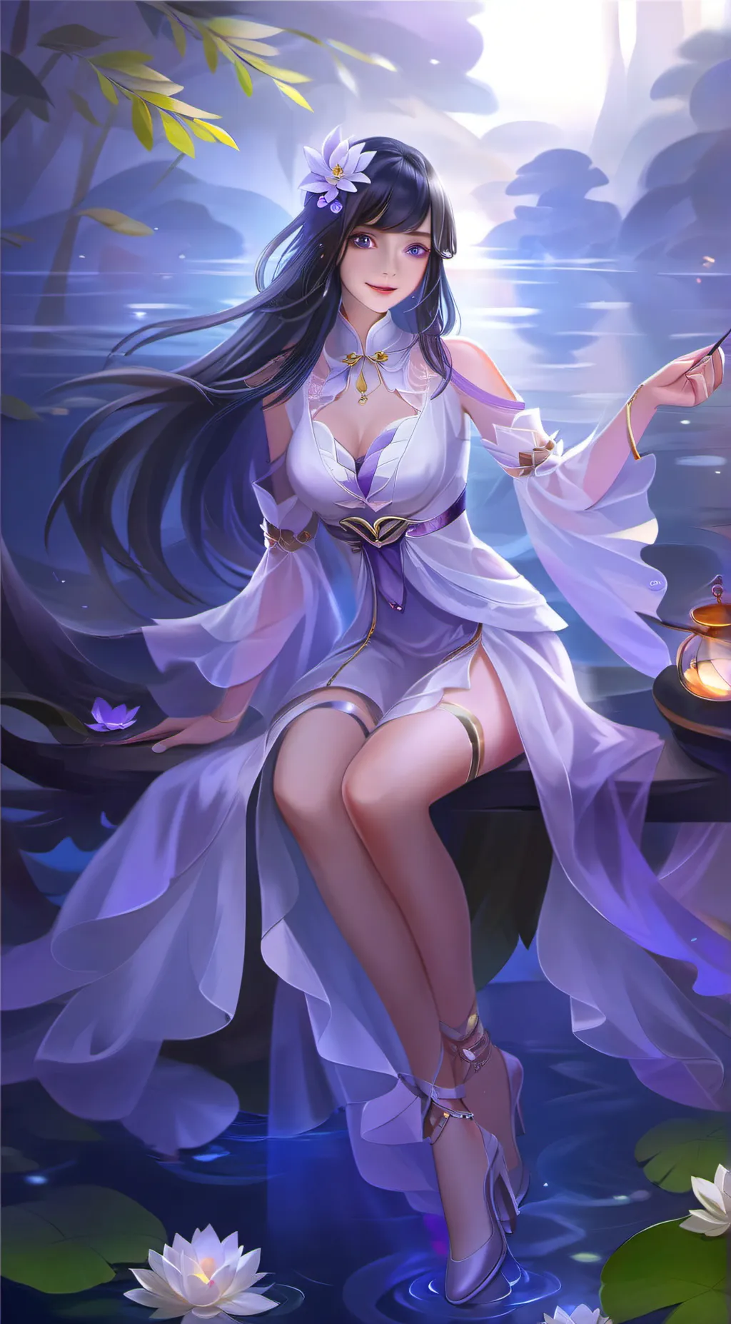 ai character: Kagura background