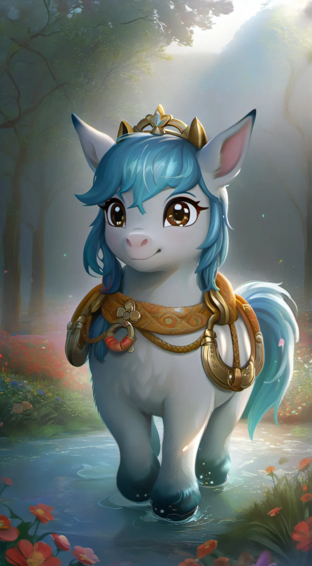 ai character: My little Jingle background