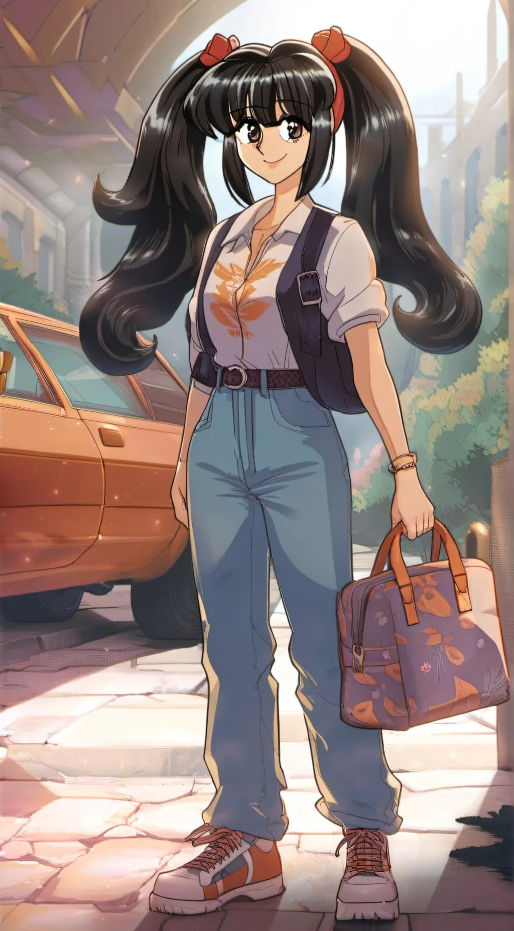 ai character: Julia  background