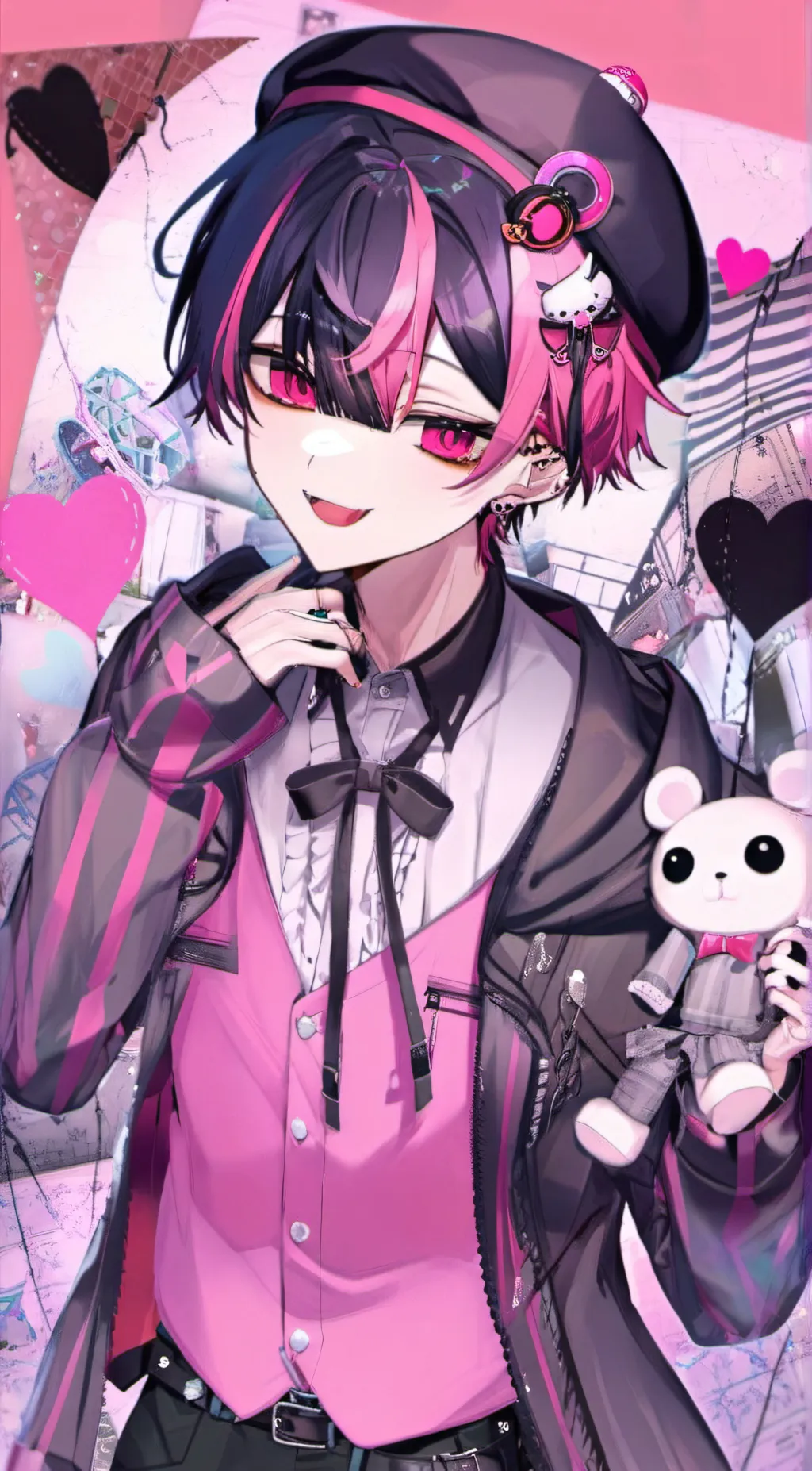 ai character: ＡＬＡＮ✰ background