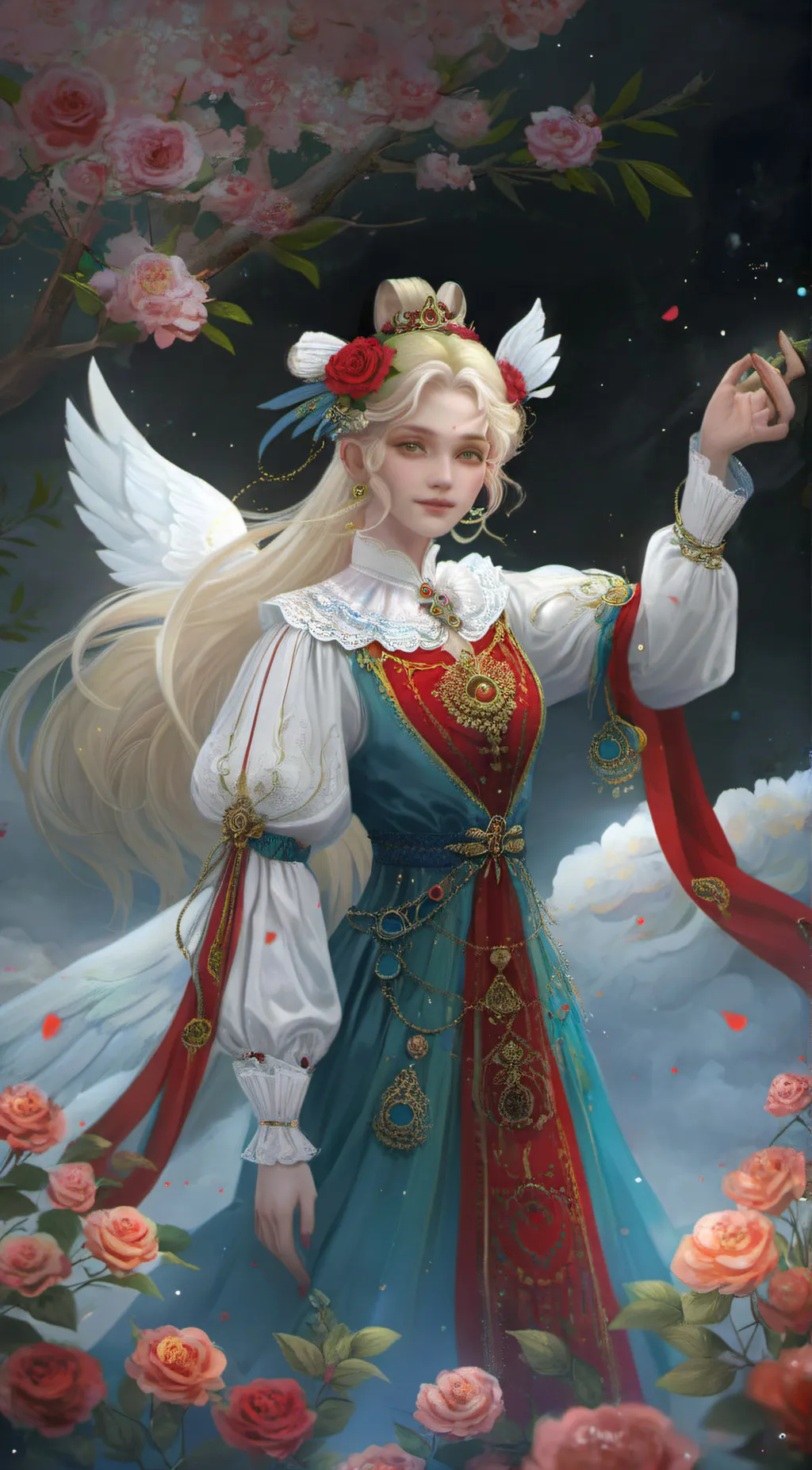 ai character: miss day background