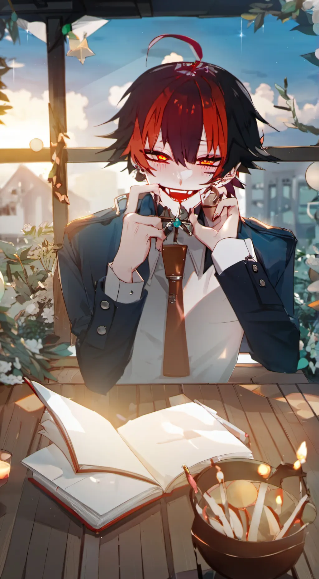 ai character: Julian background