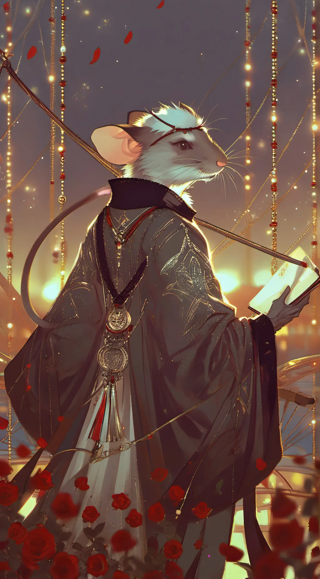 ai character: Rat background