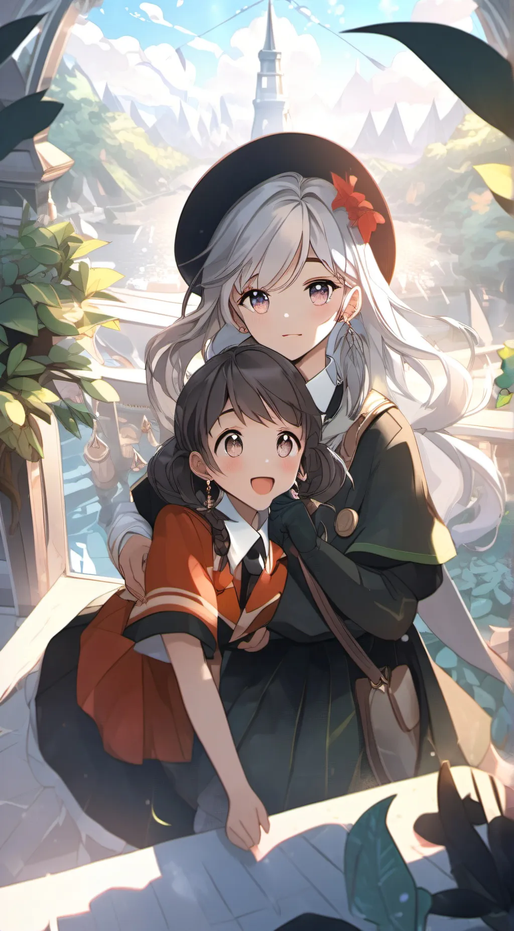 ai character: Sammy and max background