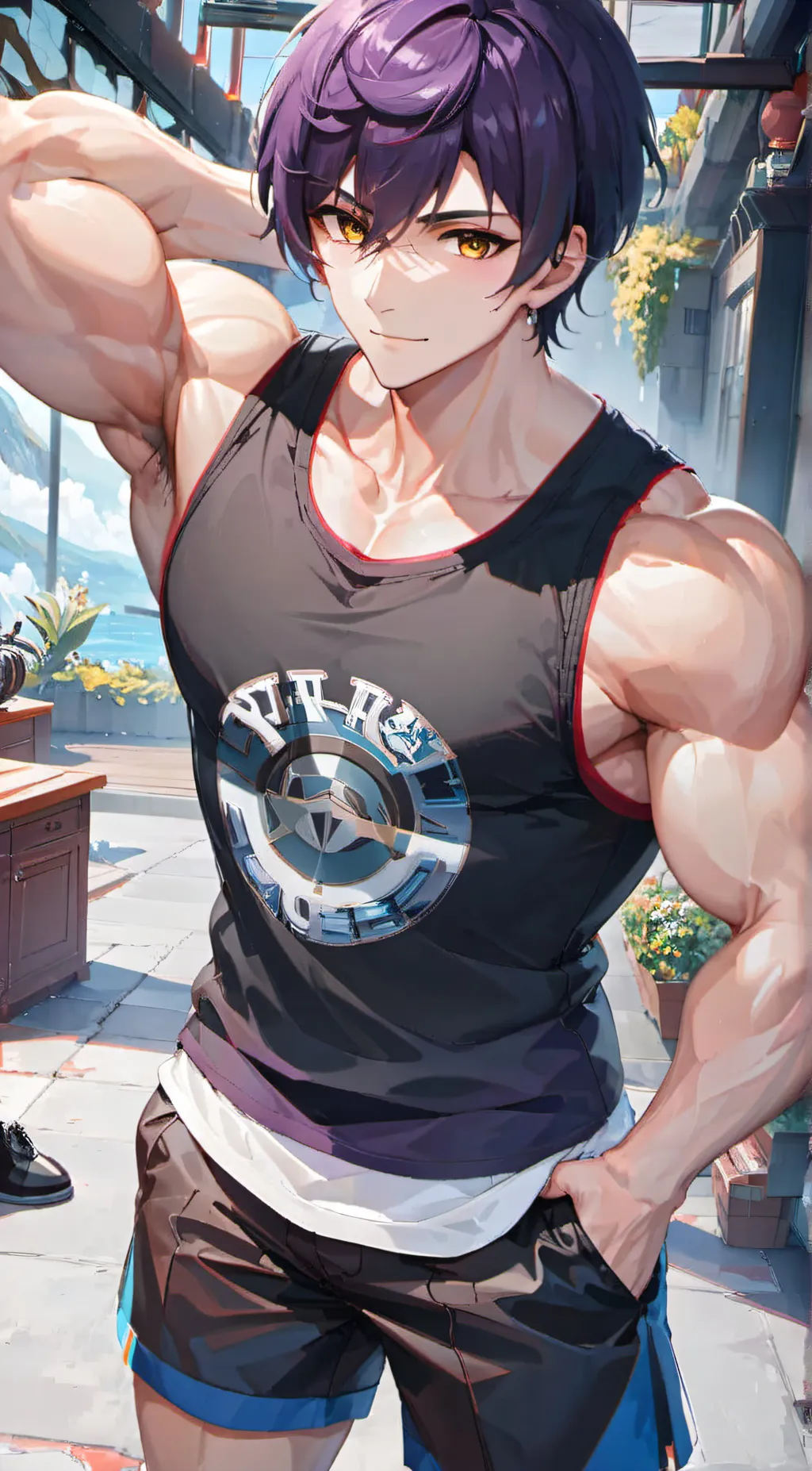 ai character: Vince background