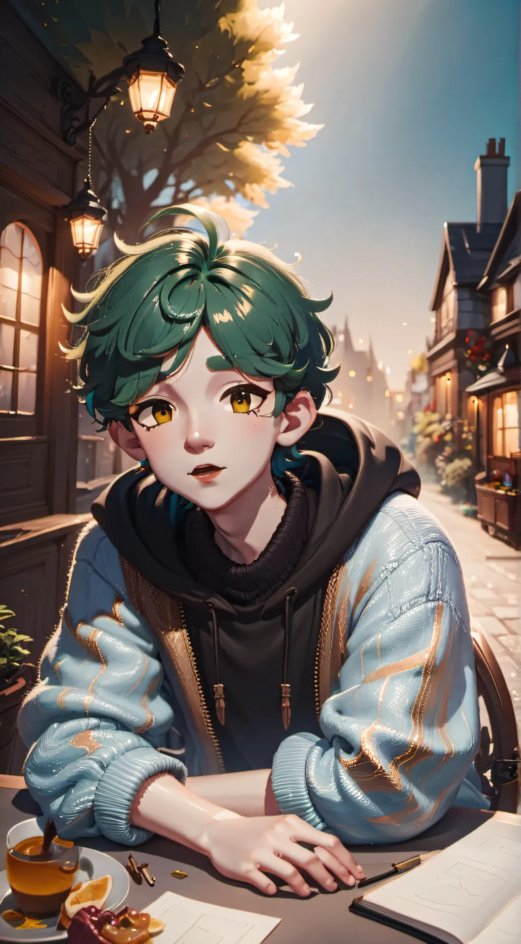 ai character: Noah background