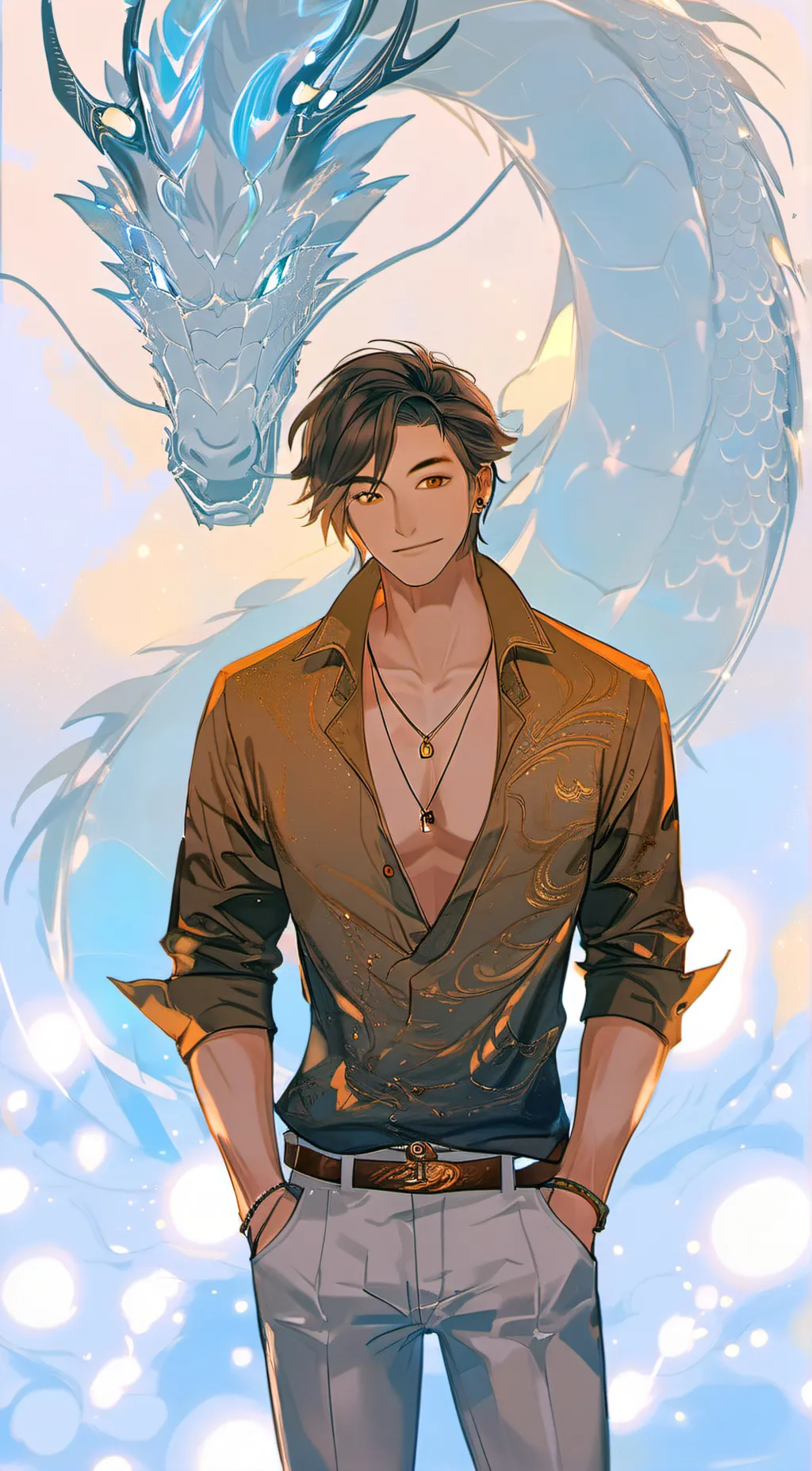 ai character: Yu background