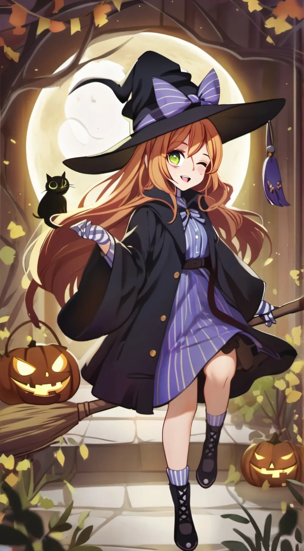 ai character: Sammie: magic girl background