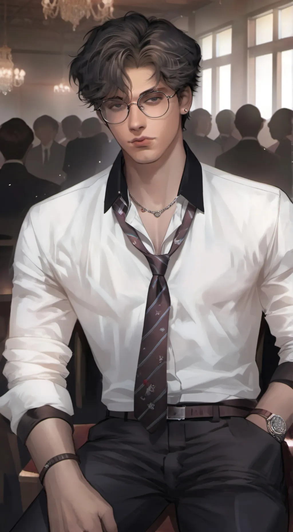 ai character: Luke background