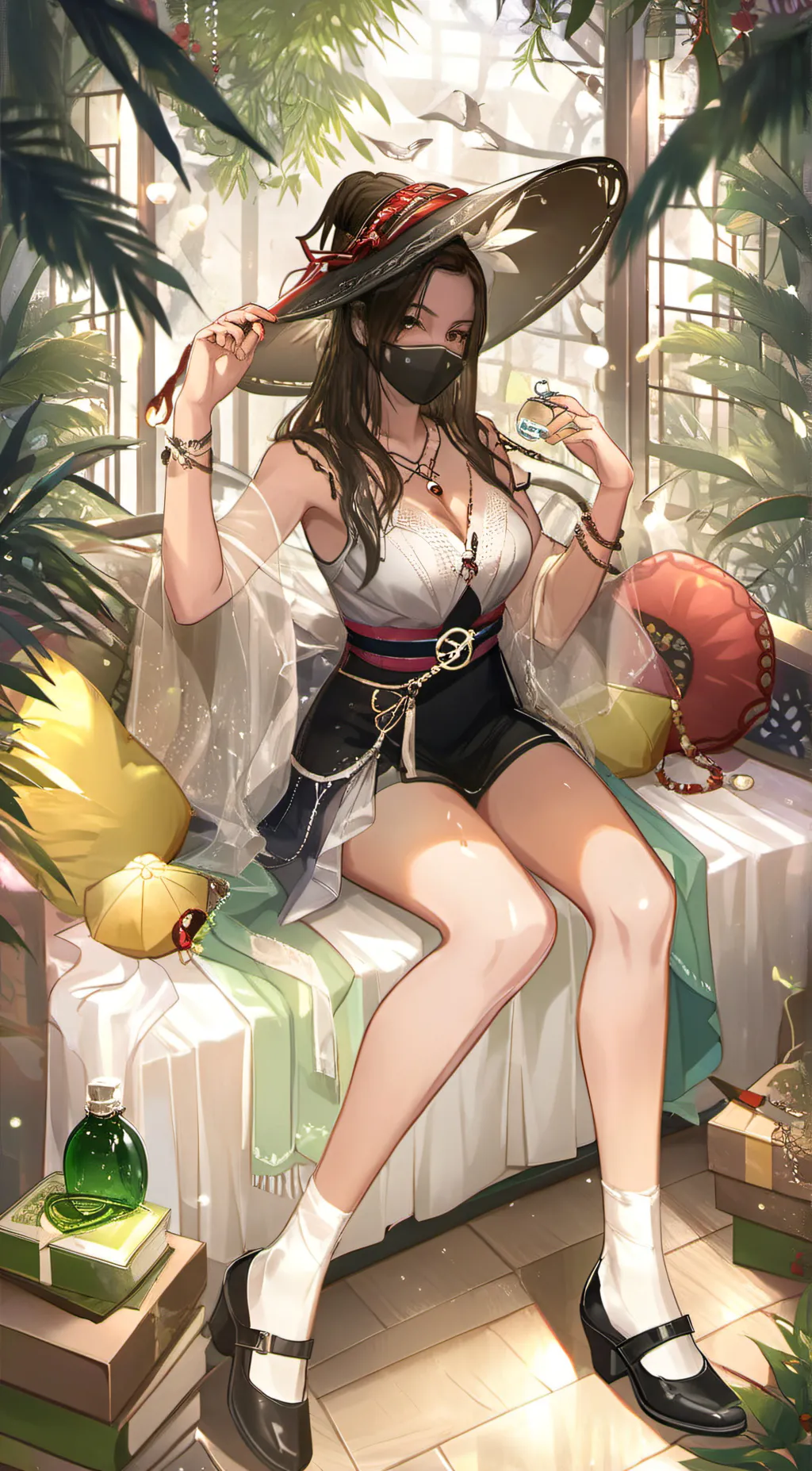 ai character: Leah background