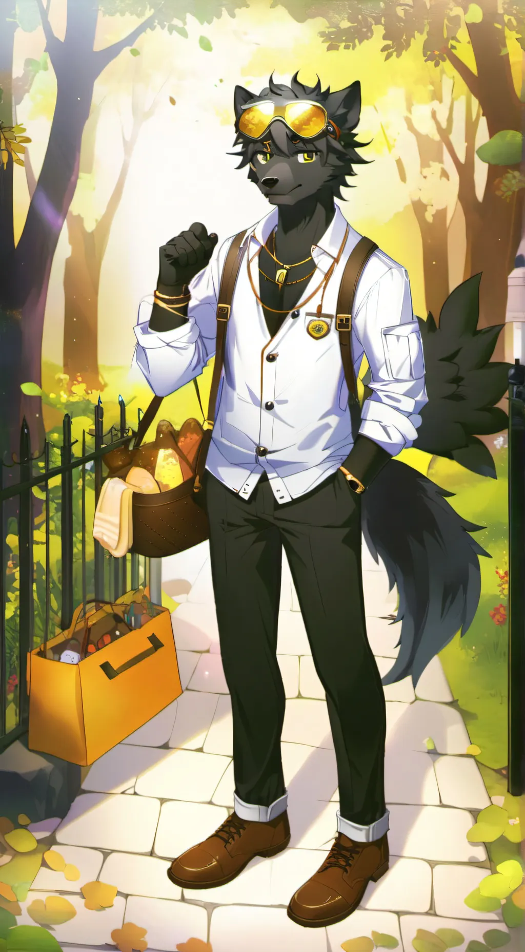 ai character: Hatchet background