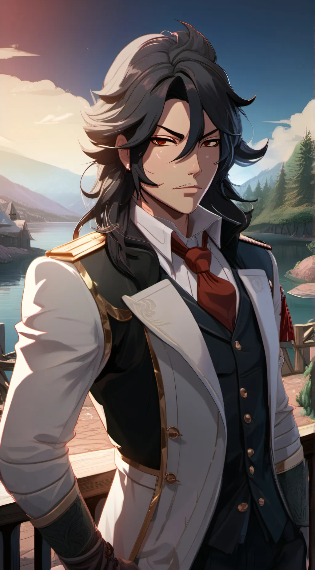 ai character: aizawa  background