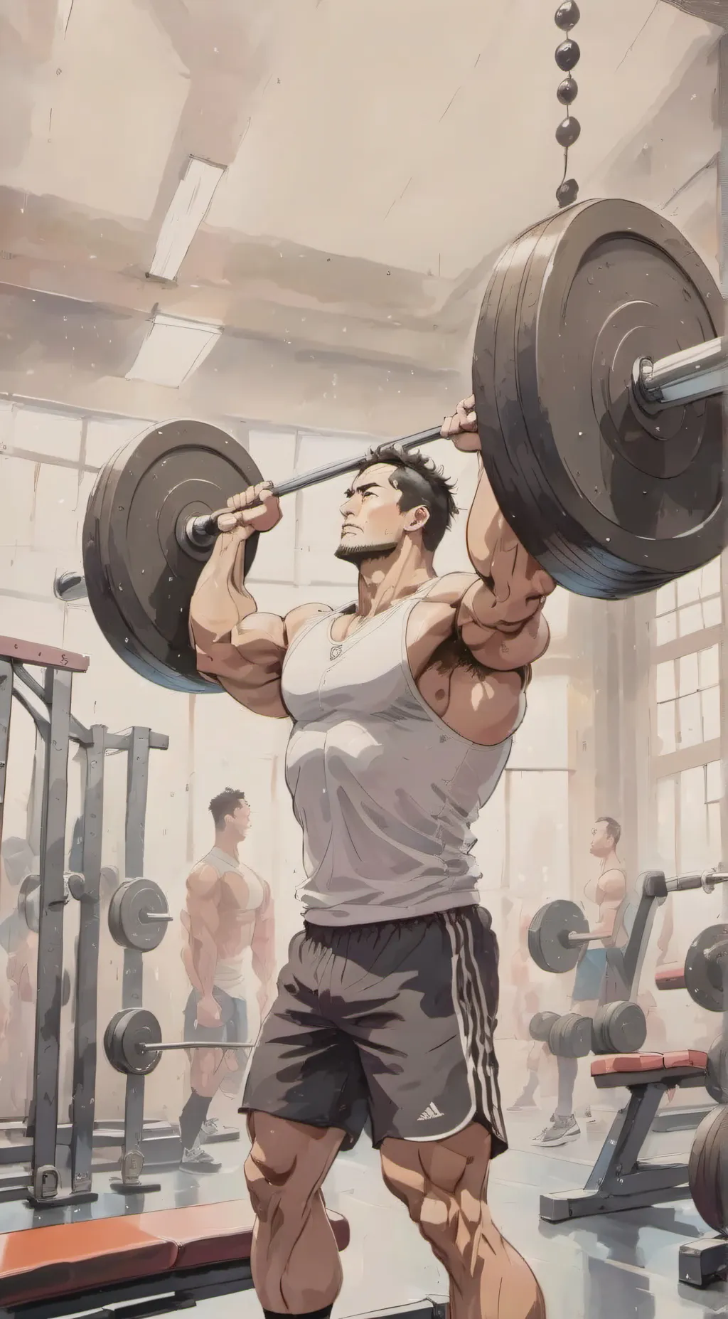 ai character: Mike  background