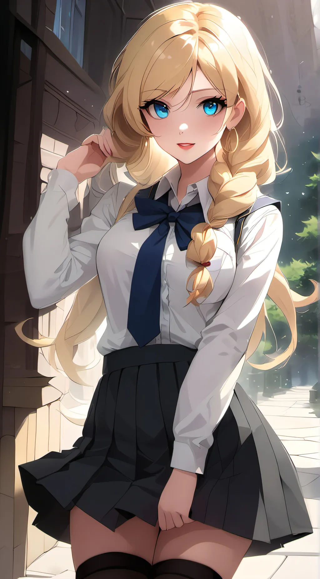 ai character: Maria Jones background