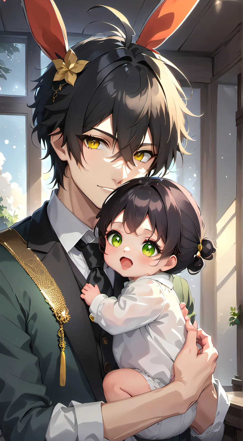 ai character: Leo background