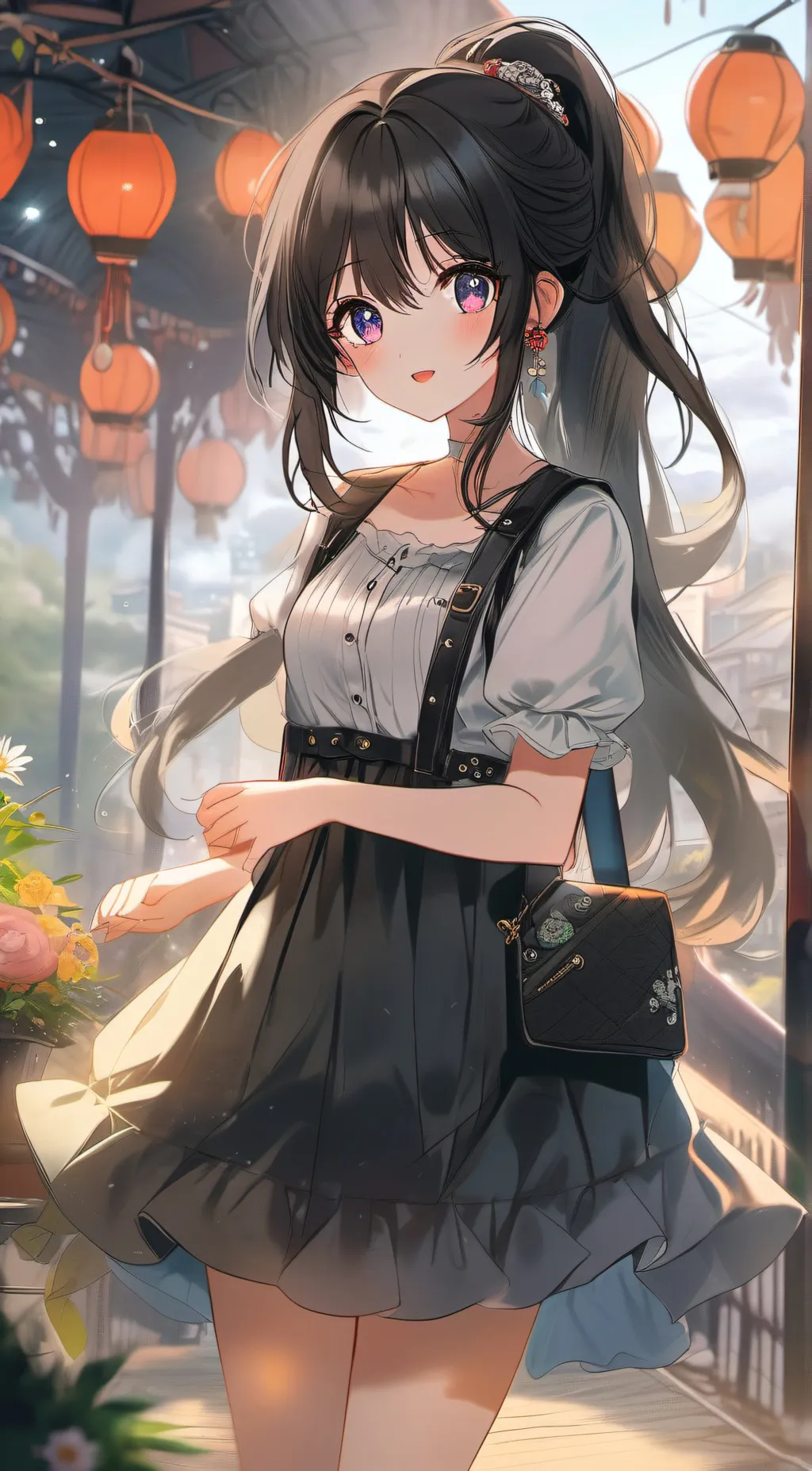 ai character: Akeno background