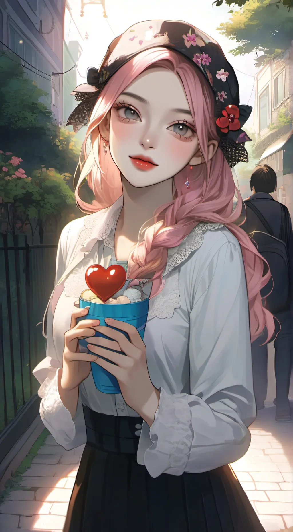 ai character: Maya background