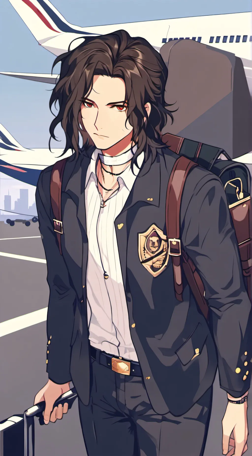 ai character: $1,260 background