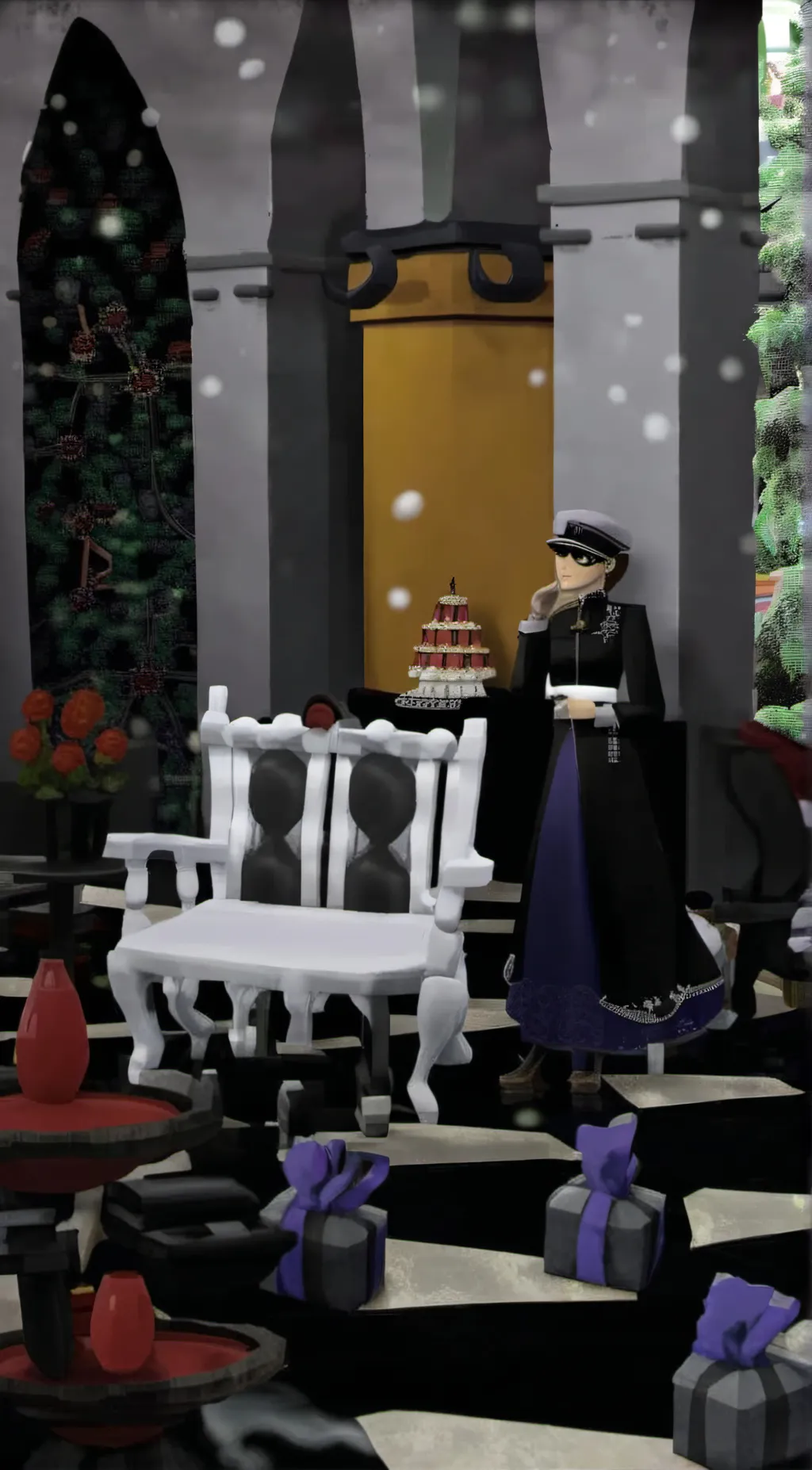 ai character: poop yes poop background