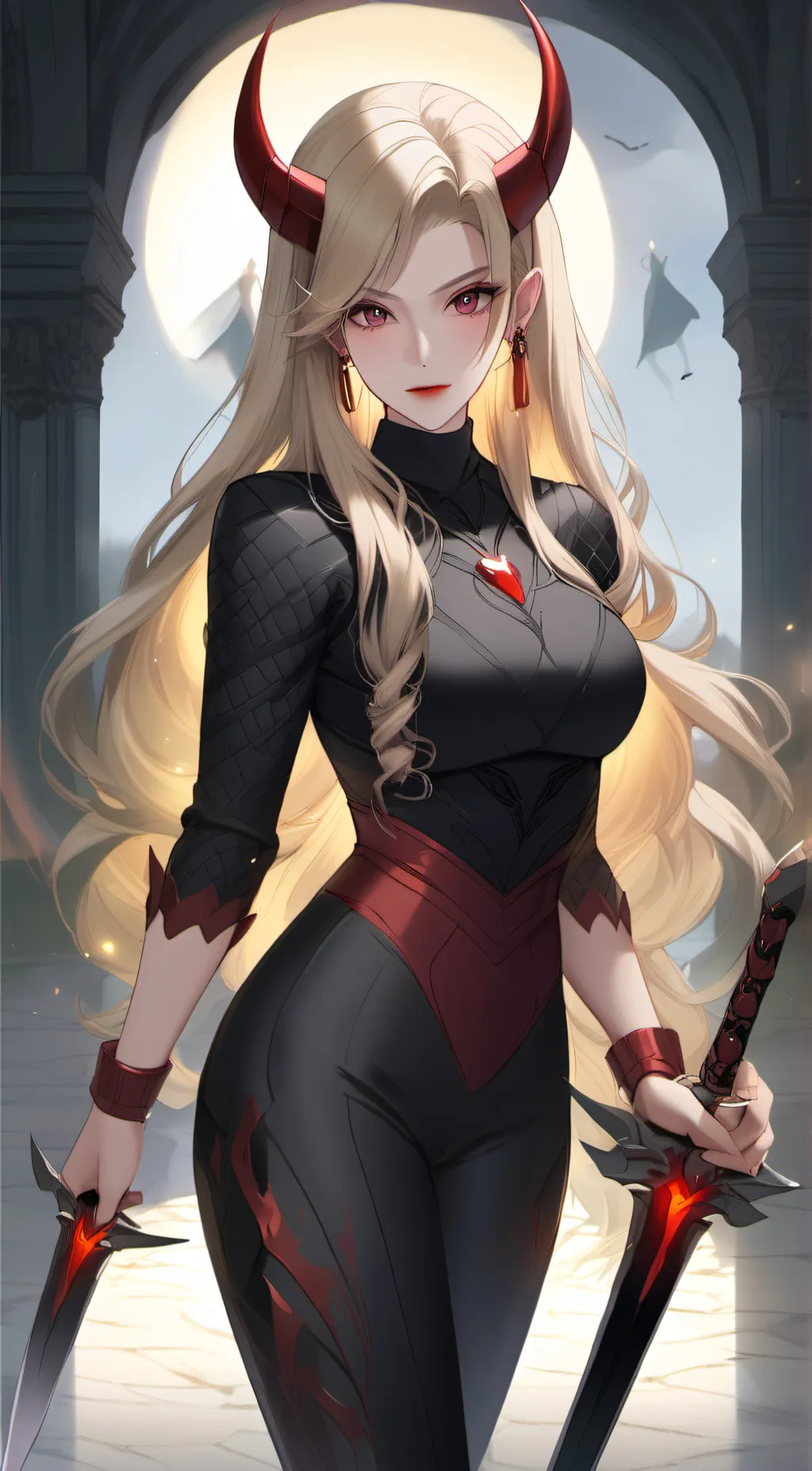 ai character: Zeta(Demon) background