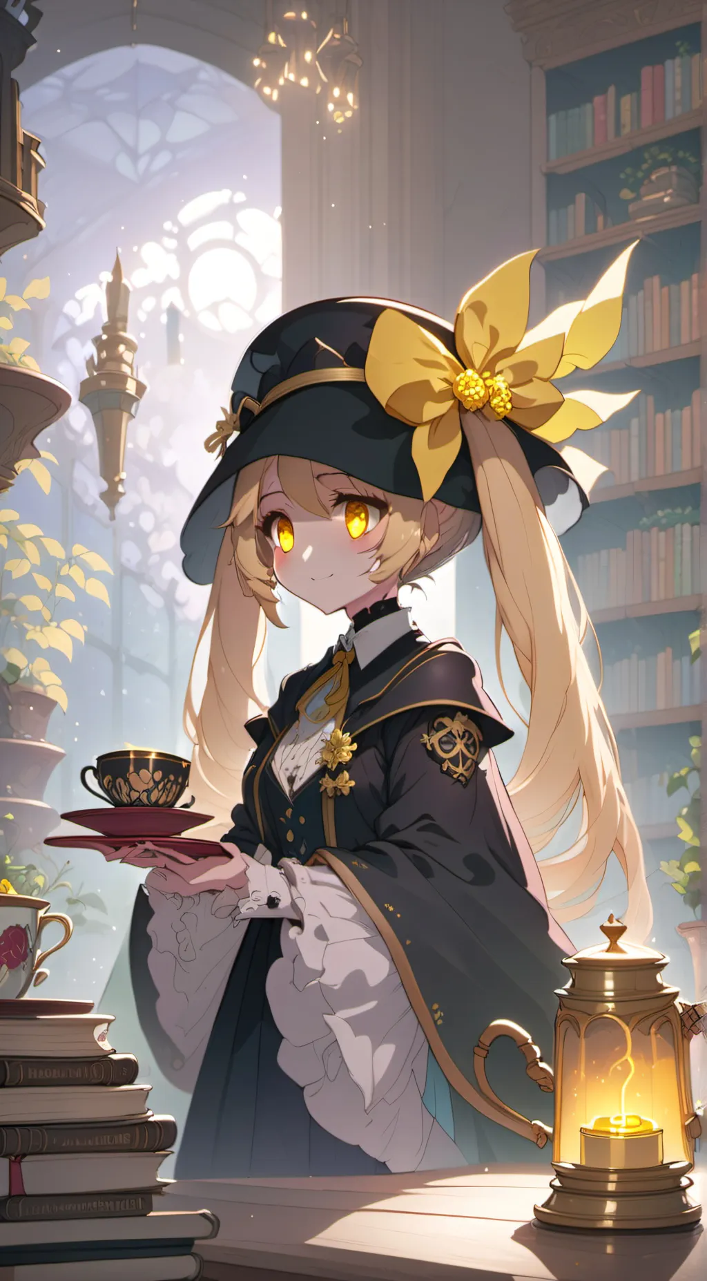 ai character: Cyn  background