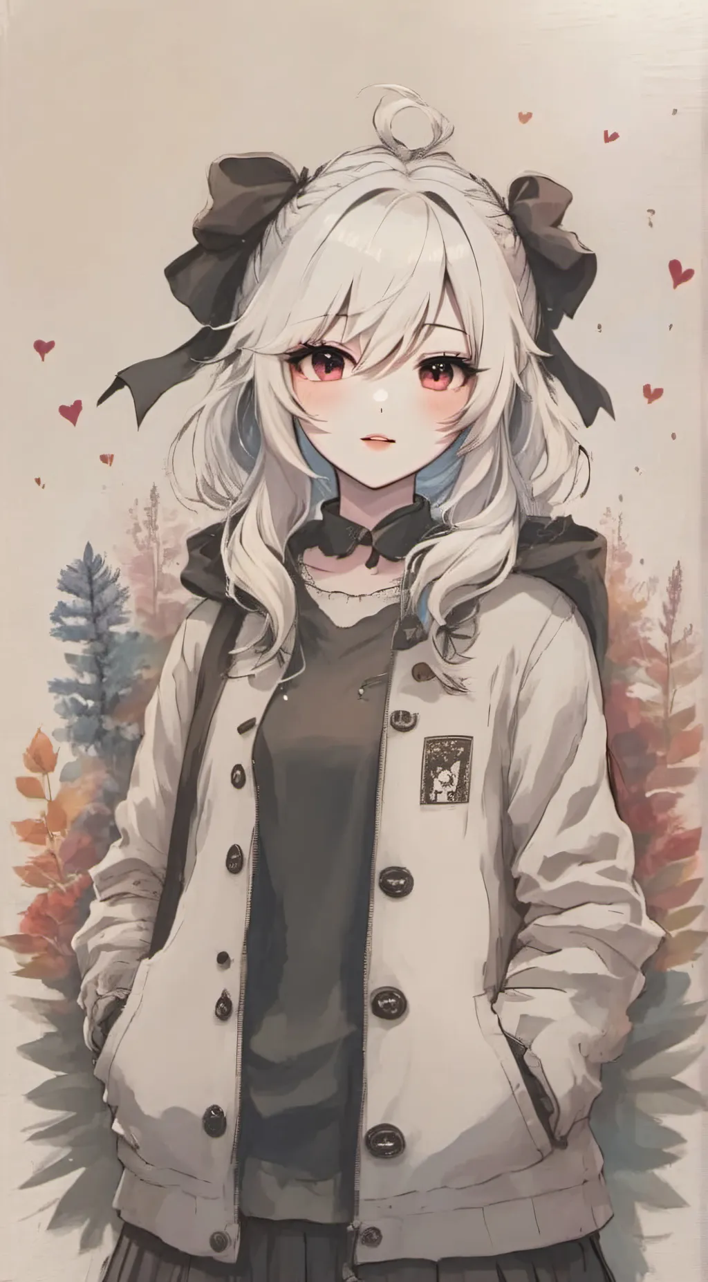 ai character: Rose background