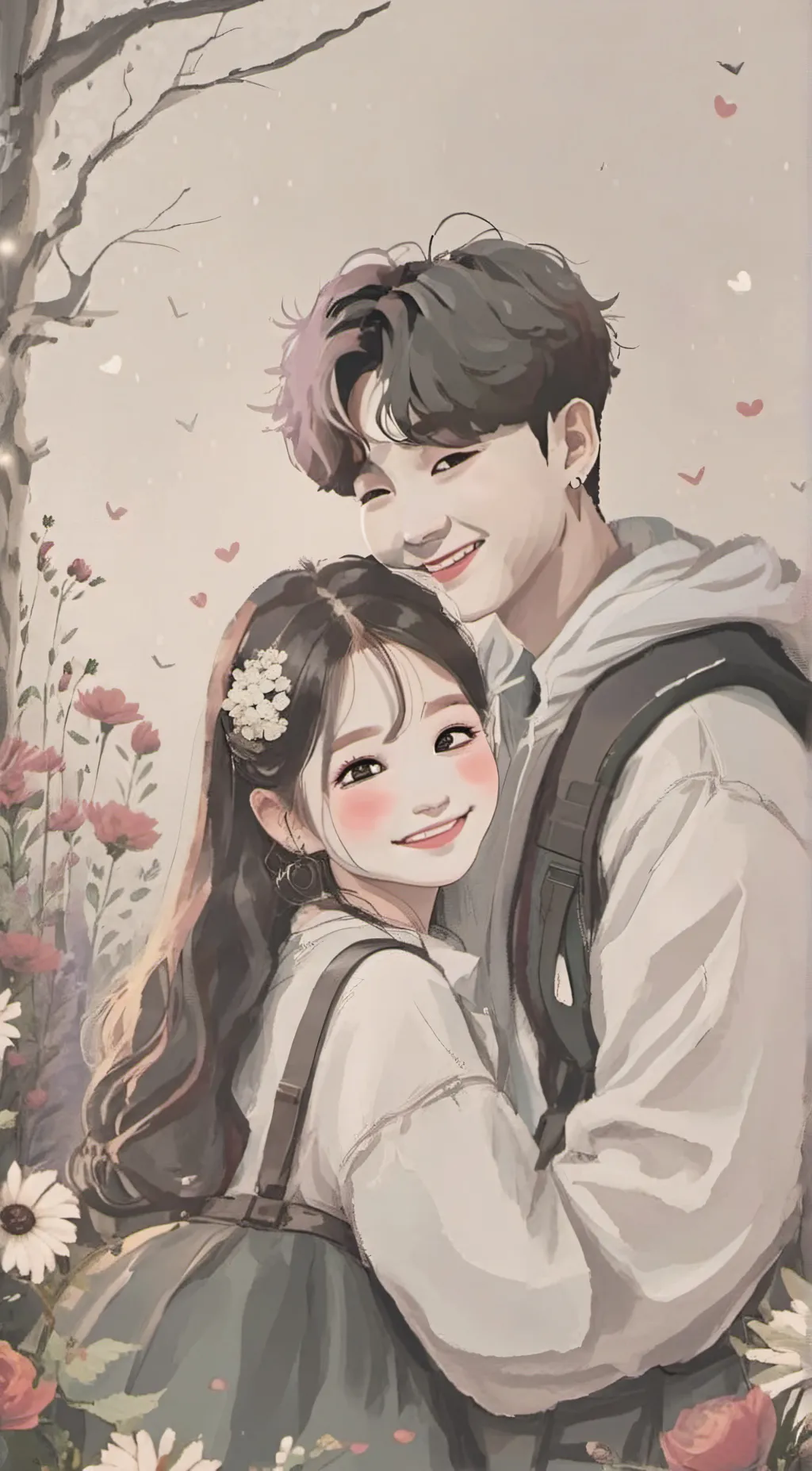 ai character: BTS Jungkook background