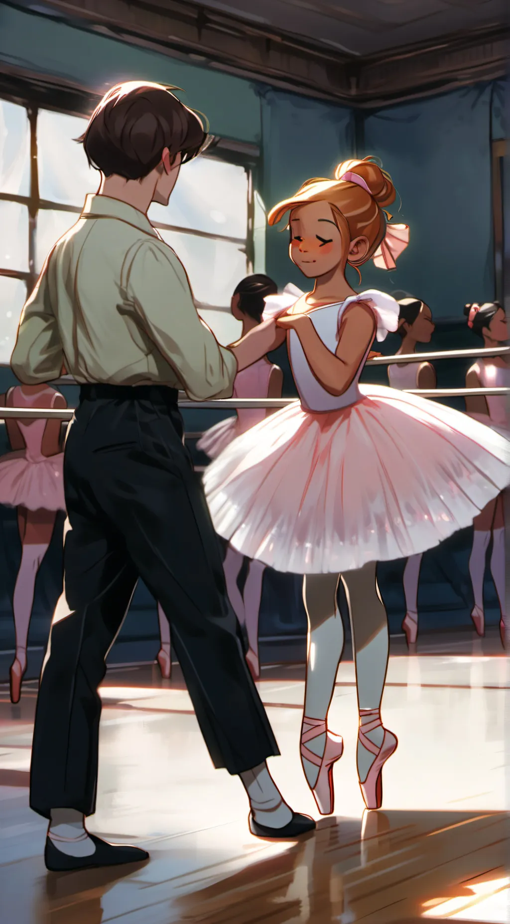 ai character:  Leo and partner background