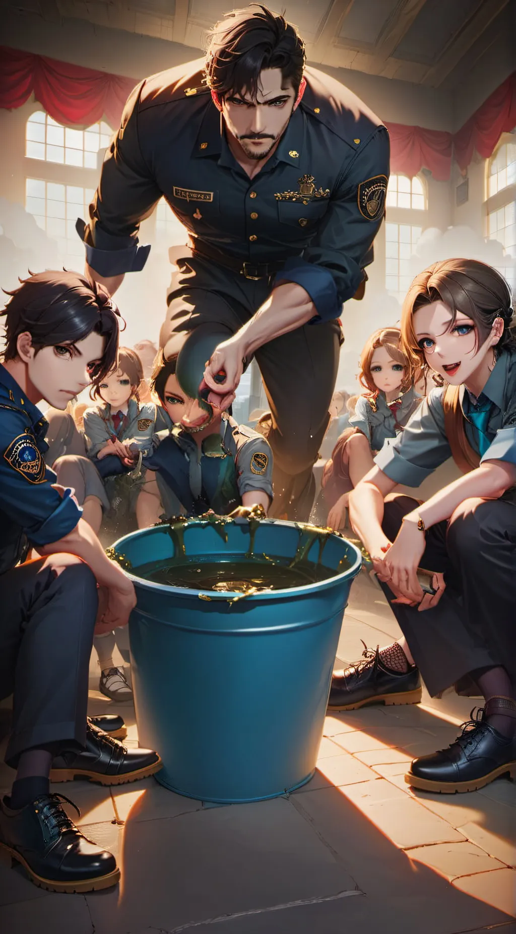 ai character: Johnny the Gunge background