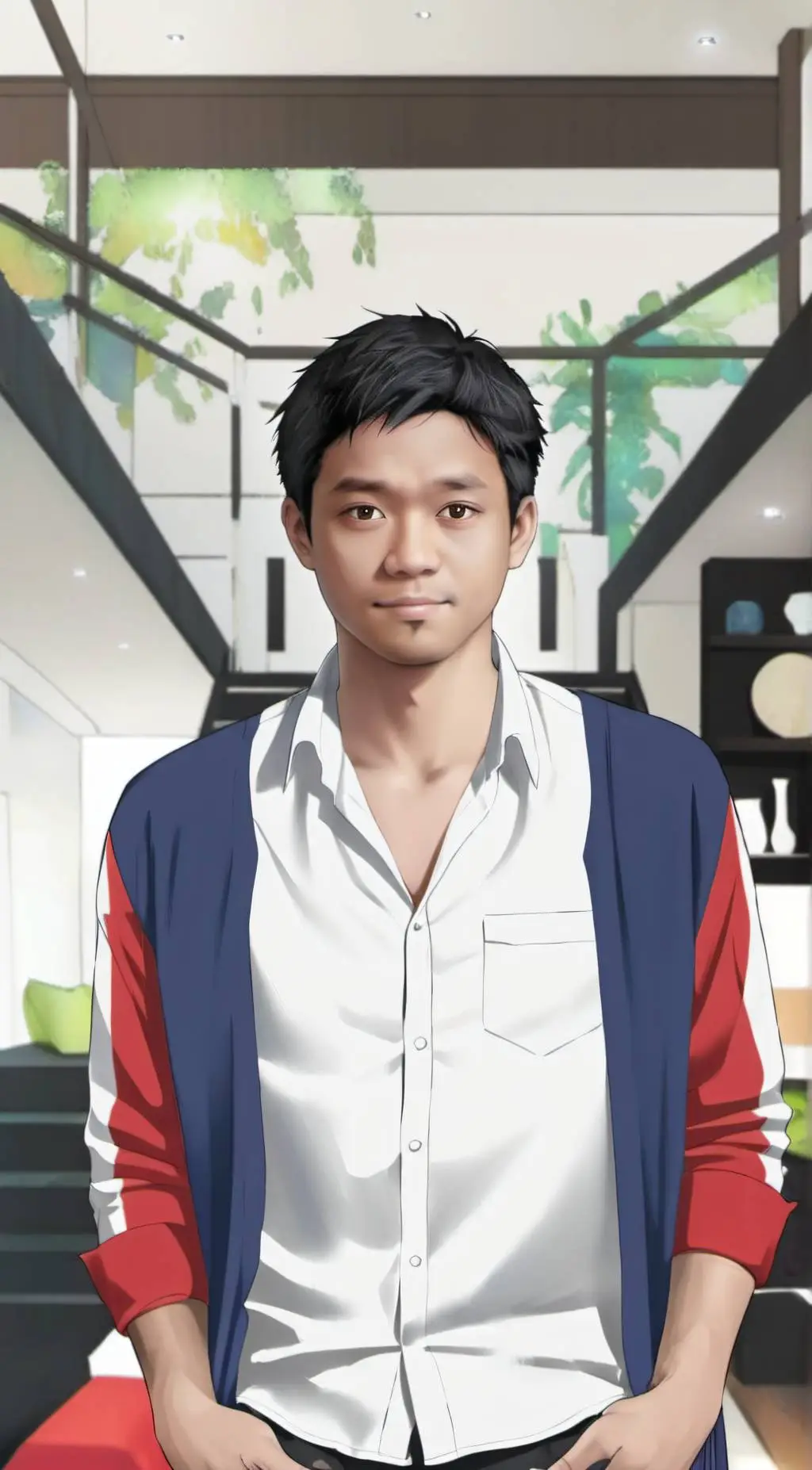 ai character: Rhonnie Sikat background